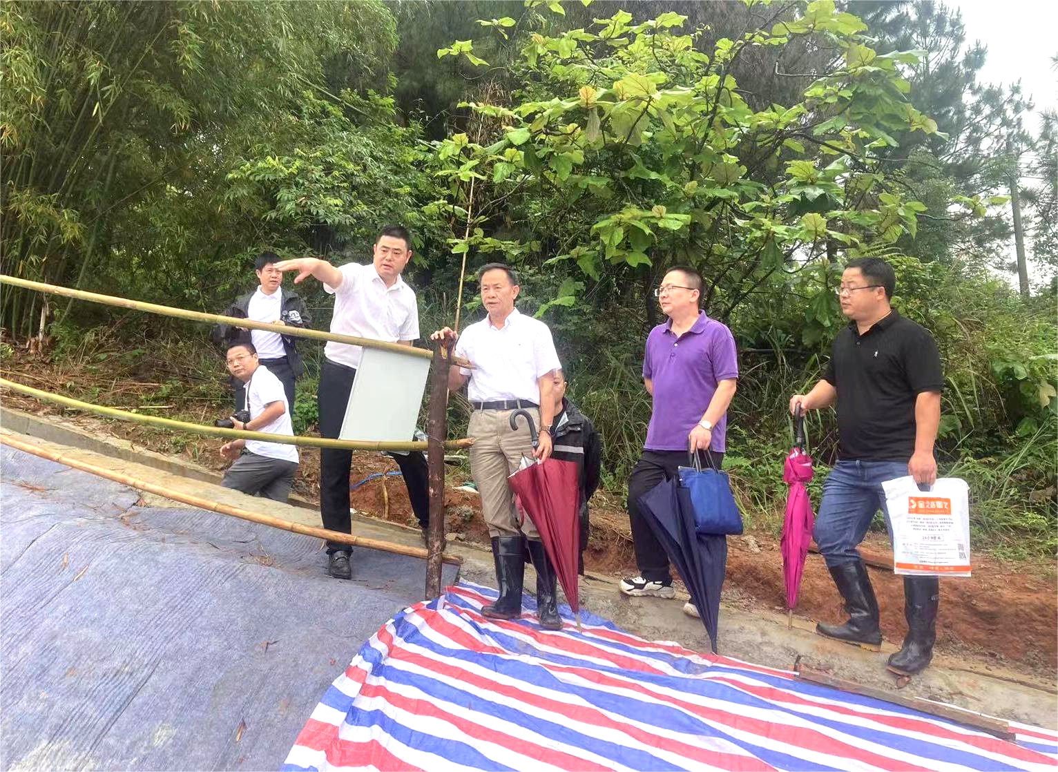 余云州一行到二0一隊(duì)石潭蒲坑項(xiàng)目開(kāi)展防汛督導(dǎo)工作3.jpg