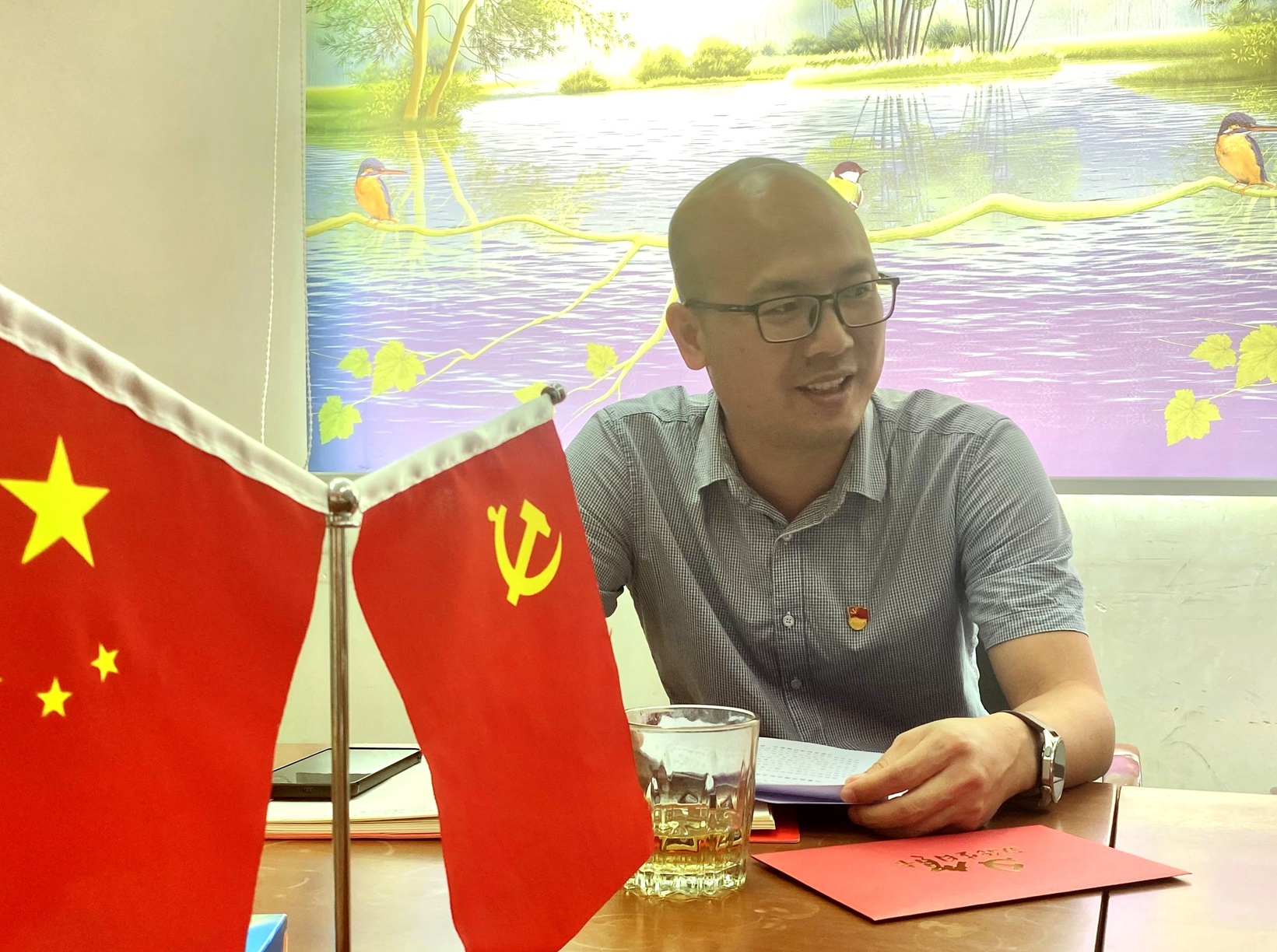 一五二隊(duì)第一黨支部主題黨日活動(dòng)龔耿彬同志分享.jpg
